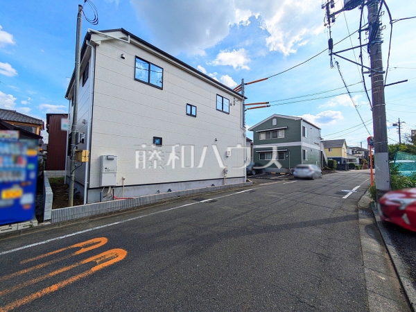 接道状況および現場風景 【八王子市長房町】 接道状況および現場風景 【八王子市長房町】