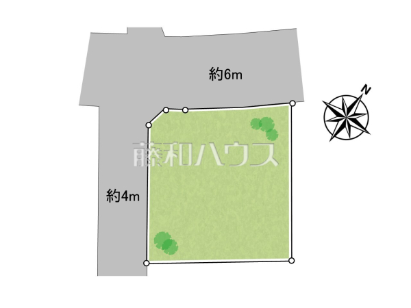 全体区画図 【八王子市長房町】 全体区画図 【八王子市長房町】