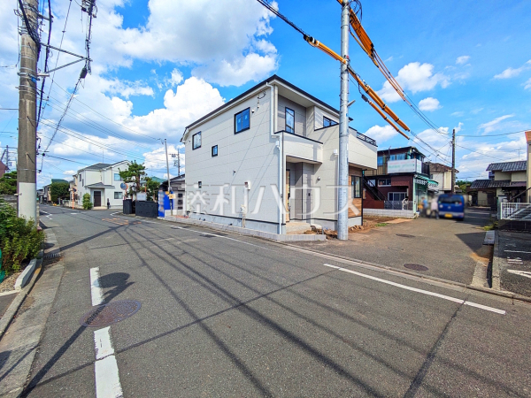 接道状況および現場風景 【八王子市長房町】 接道状況および現場風景 【八王子市長房町】