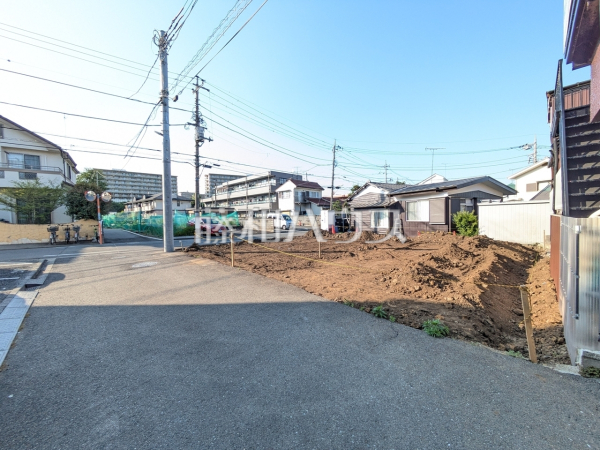 接道状況および現場風景 【八王子市長房町】 接道状況および現場風景 【八王子市長房町】