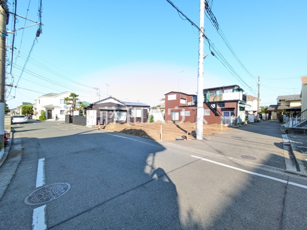 接道状況および現場風景 【八王子市長房町】 接道状況および現場風景 【八王子市長房町】