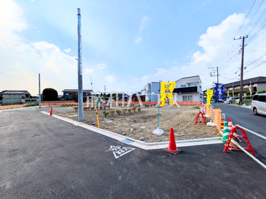 接道状況および現場風景 【府中市四谷3丁目】