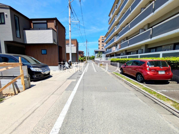 接道状況および現場風景 【福岡市南区横手1丁目】 接道状況および現場風景 【福岡市南区横手1丁目】