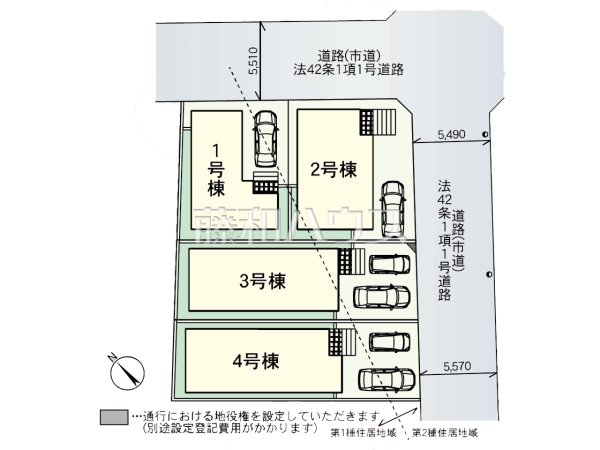全体区画図 【福岡市南区横手1丁目】 全体区画図 【福岡市南区横手1丁目】