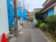 接道状況および現場風景 【杉並区成田東1丁目】 接道状況および現場風景 【杉並区成田東1丁目】