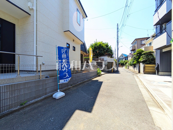 接道状況および現場風景 【富士見市関沢2丁目】 接道状況および現場風景 【富士見市関沢2丁目】