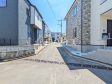 接道状況および現場風景 【富士見市関沢2丁目】 接道状況および現場風景 【富士見市関沢2丁目】