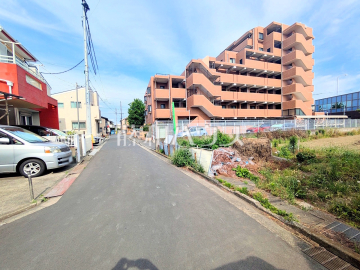 接道状況および現場風景