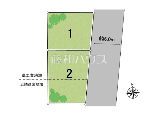 全体区画図 【八王子市本町】 全体区画図 【八王子市本町】