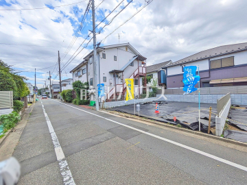 接道状況および現場風景