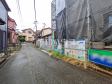 接道状況および現場風景 【富士見市羽沢1丁目】 接道状況および現場風景 【富士見市羽沢1丁目】