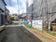 接道状況および現場風景 【富士見市羽沢1丁目】 接道状況および現場風景 【富士見市羽沢1丁目】