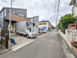 接道状況および現場風景 【小平市学園東町】 接道状況および現場風景 【小平市学園東町】