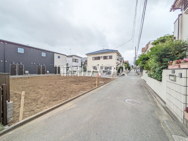 接道状況および現場風景 【小平市学園東町】 接道状況および現場風景 【小平市学園東町】