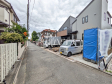 接道状況および現場風景 【小平市学園東町】 接道状況および現場風景 【小平市学園東町】