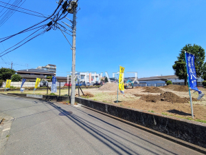 接道状況および現場風景