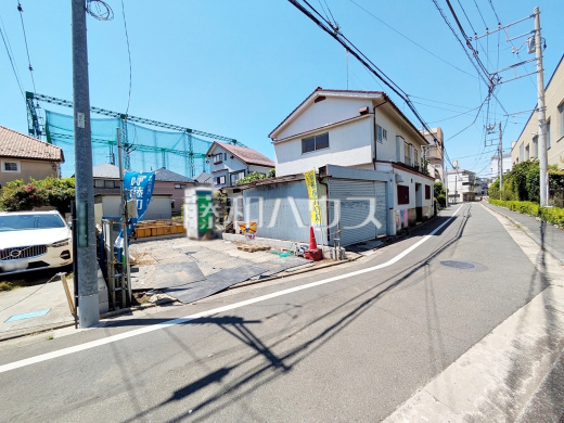 接道状況および現場風景 【国分寺市東元町2丁目】