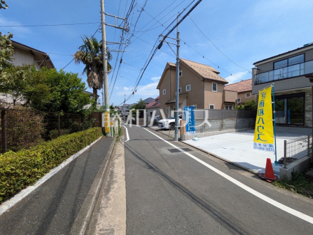 接道状況および現場風景 【国分寺市東元町2丁目】/撮影日2026/07/30