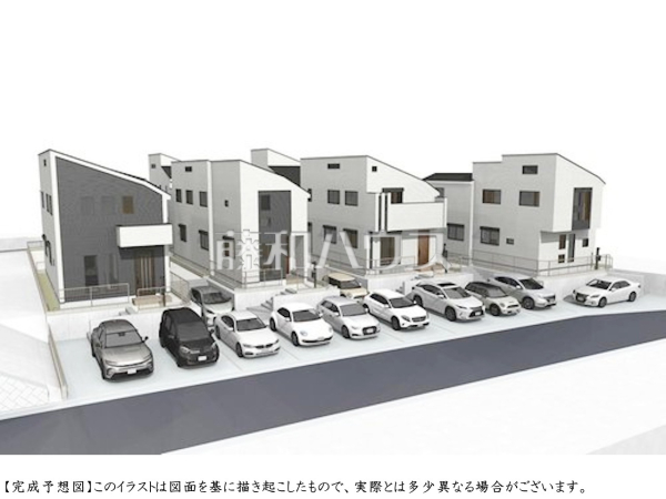 完成予想図(外観) 【稲城市坂浜3丁目】 完成予想図(外観) 【稲城市坂浜3丁目】