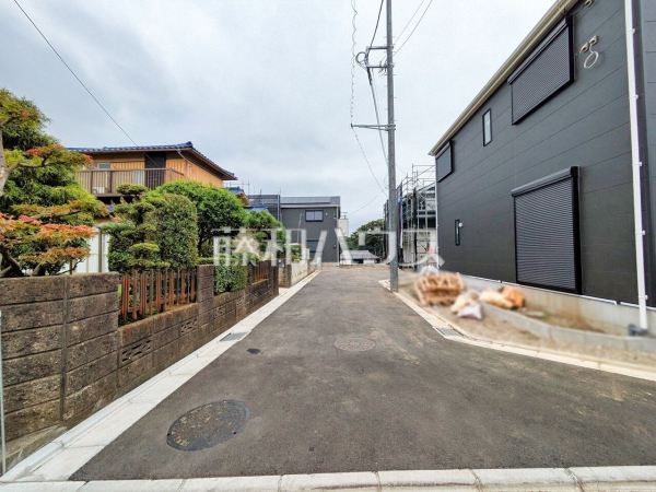 接道状況および現場風景 【清瀬市下宿2丁目】 接道状況および現場風景 【清瀬市下宿2丁目】