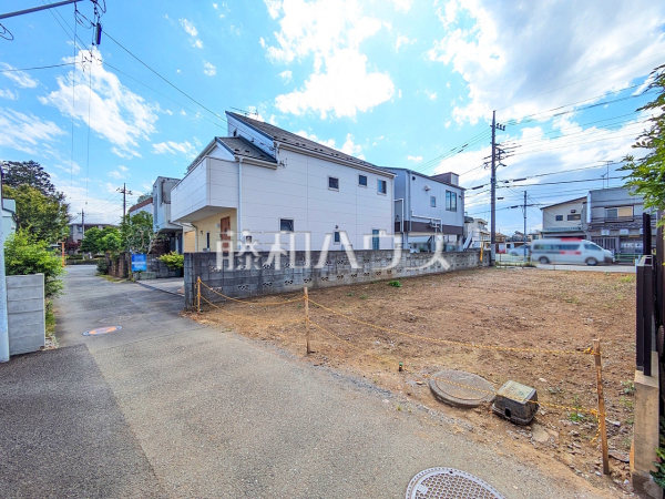 接道状況および現場風景 【昭島市上川原町2丁目】 接道状況および現場風景 【昭島市上川原町2丁目】