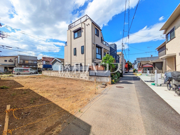 接道状況および現場風景 【昭島市上川原町2丁目】 接道状況および現場風景 【昭島市上川原町2丁目】