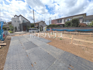 接道状況および現場風景