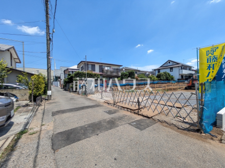 接道状況および現場風景 【小金井市貫井北町3丁目】/撮影日2026/07/23