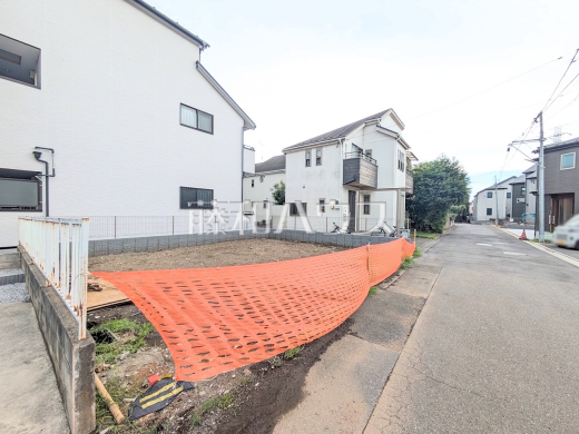 接道状況および現場風景 【小平市花小金井南町3丁目】