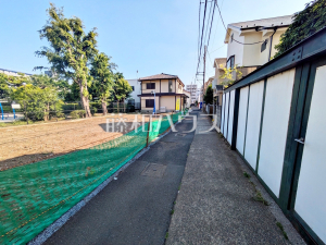 接道状況および現場風景