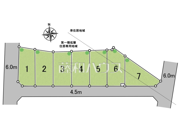 全体区画図 【所沢市東狭山ケ丘3丁目】 全体区画図 【所沢市東狭山ケ丘3丁目】
