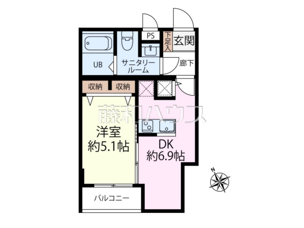 間取図 【ライオンズマンション三鷹関前】 間取図 【ライオンズマンション三鷹関前】