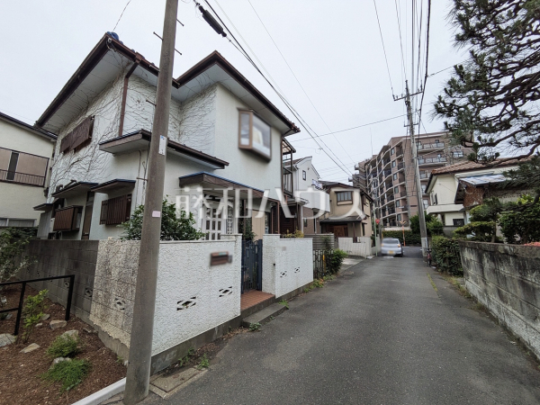 接道状況および現場風景 【調布市上石原3丁目】 接道状況および現場風景 【調布市上石原3丁目】