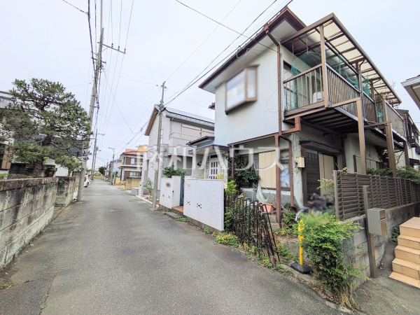 接道状況および現場風景 【調布市上石原3丁目】 接道状況および現場風景 【調布市上石原3丁目】