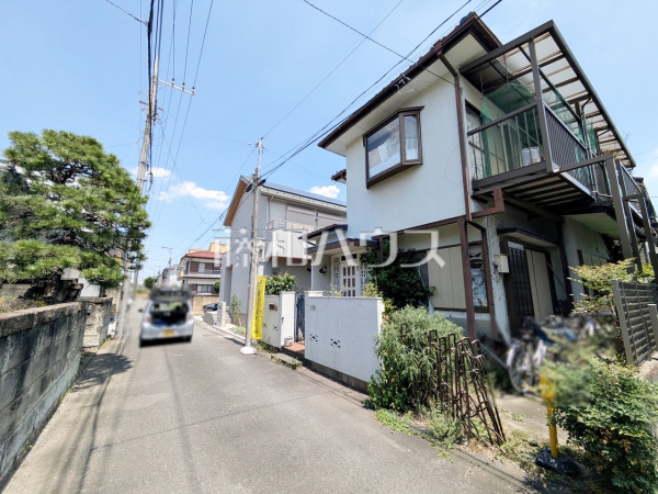 接道状況および現場風景 【調布市上石原3丁目】 接道状況および現場風景 【調布市上石原3丁目】