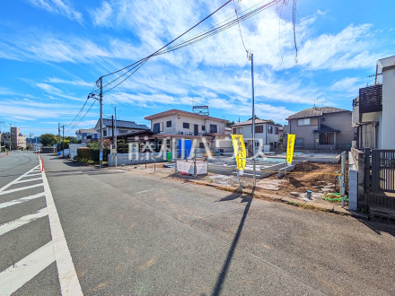 接道状況および現場風景 【日野市東豊田2丁目】/撮影日2026/10/16