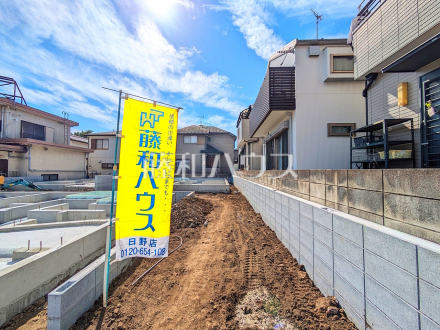 1号棟 外観(路地状部分) 【日野市東豊田2丁目】/撮影日2026/10/16
