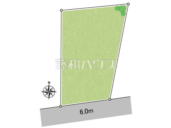 区画図 【所沢市上新井2丁目】 区画図 【所沢市上新井2丁目】