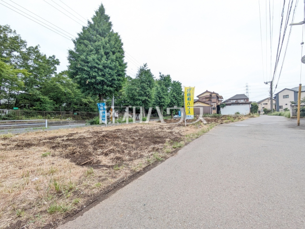 接道状況および現場風景 【清瀬市下宿3丁目】 接道状況および現場風景 【清瀬市下宿3丁目】