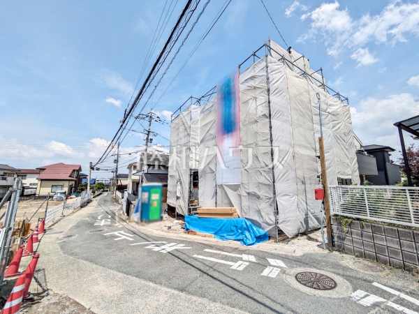 接道状況および現場風景 【福岡市南区大平寺1丁目】 接道状況および現場風景 【福岡市南区大平寺1丁目】
