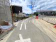 接道状況および現場風景 【福岡市南区大平寺1丁目】 接道状況および現場風景 【福岡市南区大平寺1丁目】