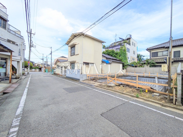 接道状況および現場風景 【八王子市元本郷町1丁目】 接道状況および現場風景 【八王子市元本郷町1丁目】