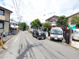 接道状況および現場風景 【八王子市散田町5丁目】 接道状況および現場風景 【八王子市散田町5丁目】