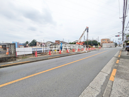 接道状況および現場風景 【東村山市恩多町5丁目】/撮影日2026/08/27