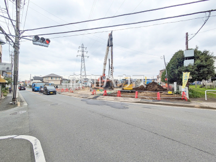 接道状況および現場風景 【東村山市恩多町5丁目】/撮影日2026/08/27