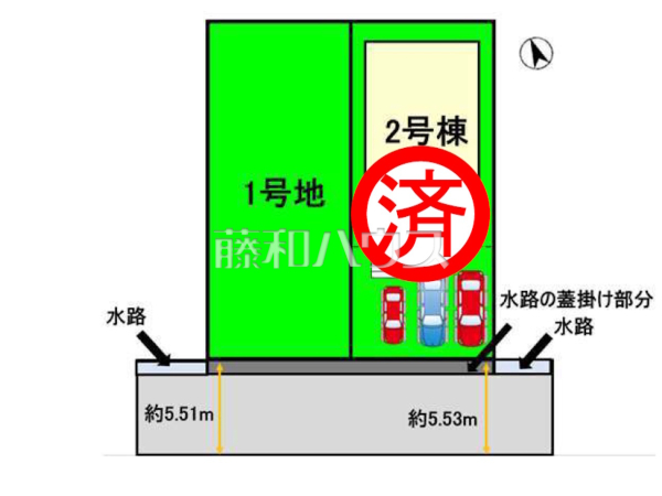 全体区画図 【糟屋郡志免町南里1丁目】 全体区画図 【糟屋郡志免町南里1丁目】
