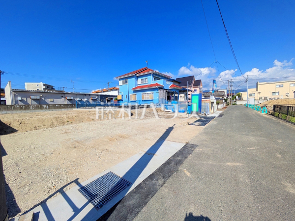 接道状況および現場風景 【糟屋郡志免町南里1丁目】 接道状況および現場風景 【糟屋郡志免町南里1丁目】