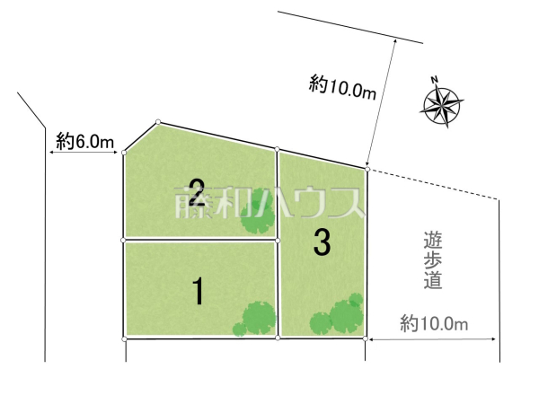 全体区画図 【東久留米市前沢4丁目】 全体区画図 【東久留米市前沢4丁目】