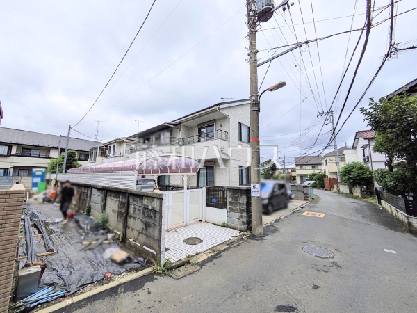 接道状況および現場風景 【狛江市元和泉2丁目】 接道状況および現場風景 【狛江市元和泉2丁目】