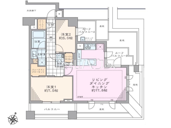間取図 【ピアース阿佐ヶ谷】 間取図 【ピアース阿佐ヶ谷】